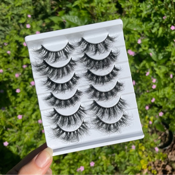 Violet Moon Other - New! ☆ Faux Mink 5 Pack Assortment False Eyelashes Includes Wispy Lashes